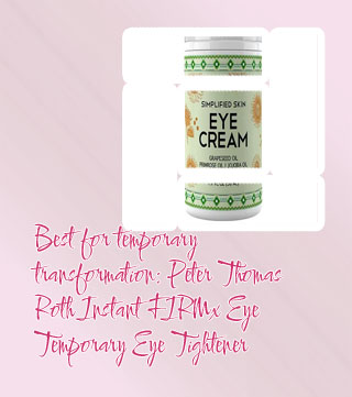 Best under eye cream for sensitive skin