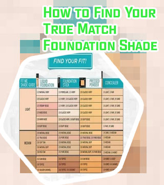 Find fit me foundation shade