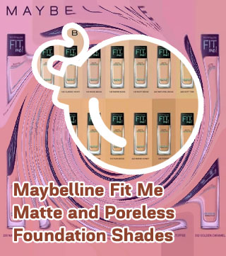 Fit me matte foundation shades