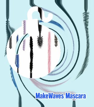 Mascara with comb applicator