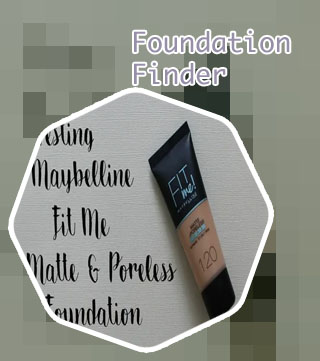 Maybelline tester foundation