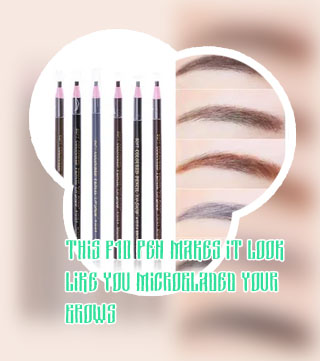 Microblading eyebrow pencil