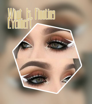 White eyeliner makeup